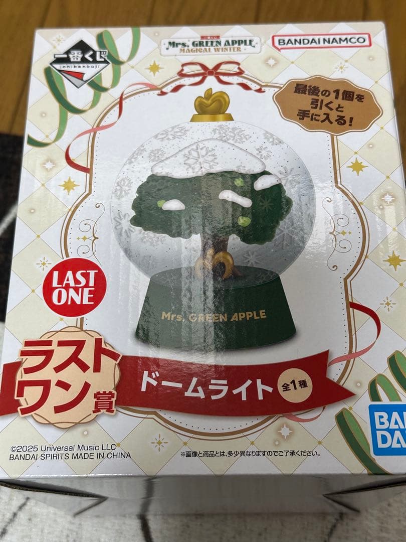 【即日発送】Mrs.GREEN APPLE 一番くじラストワン賞　ドームライト