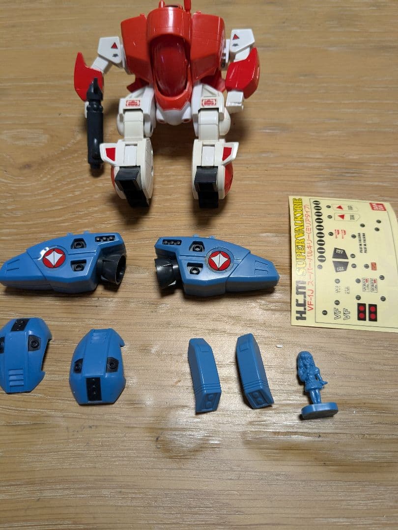 超時空要塞マクロス　ハイコンパクトモデル　スーパーバルキリー　ミリア機　当時もの