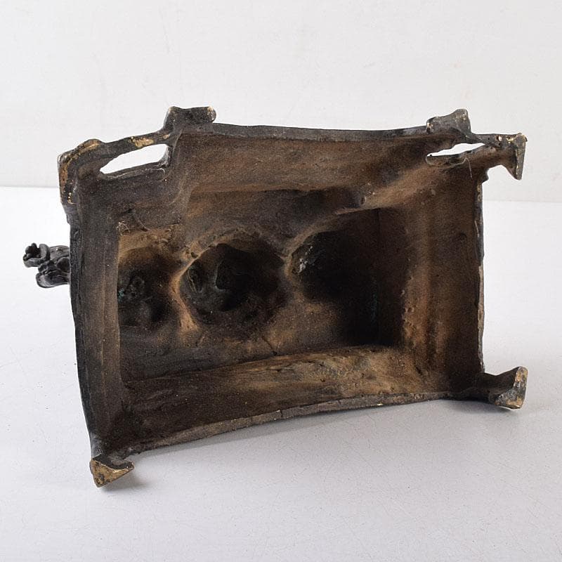 仏教美術　古銅　チベット仏　仏像　置物　V　R8656