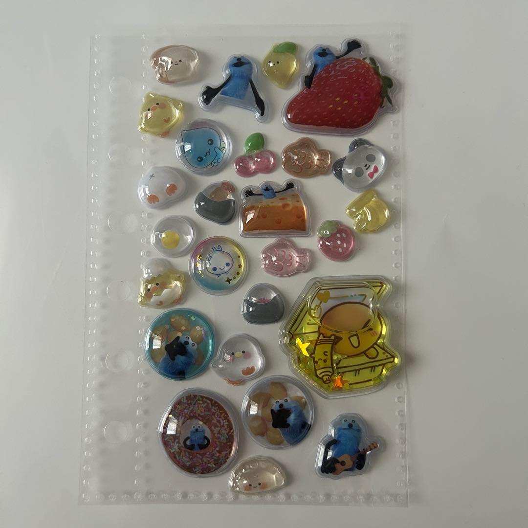 シール帳 完成品 しずくちゃん　ディズニー　あわわちゃん　スンスン　10枚　美品