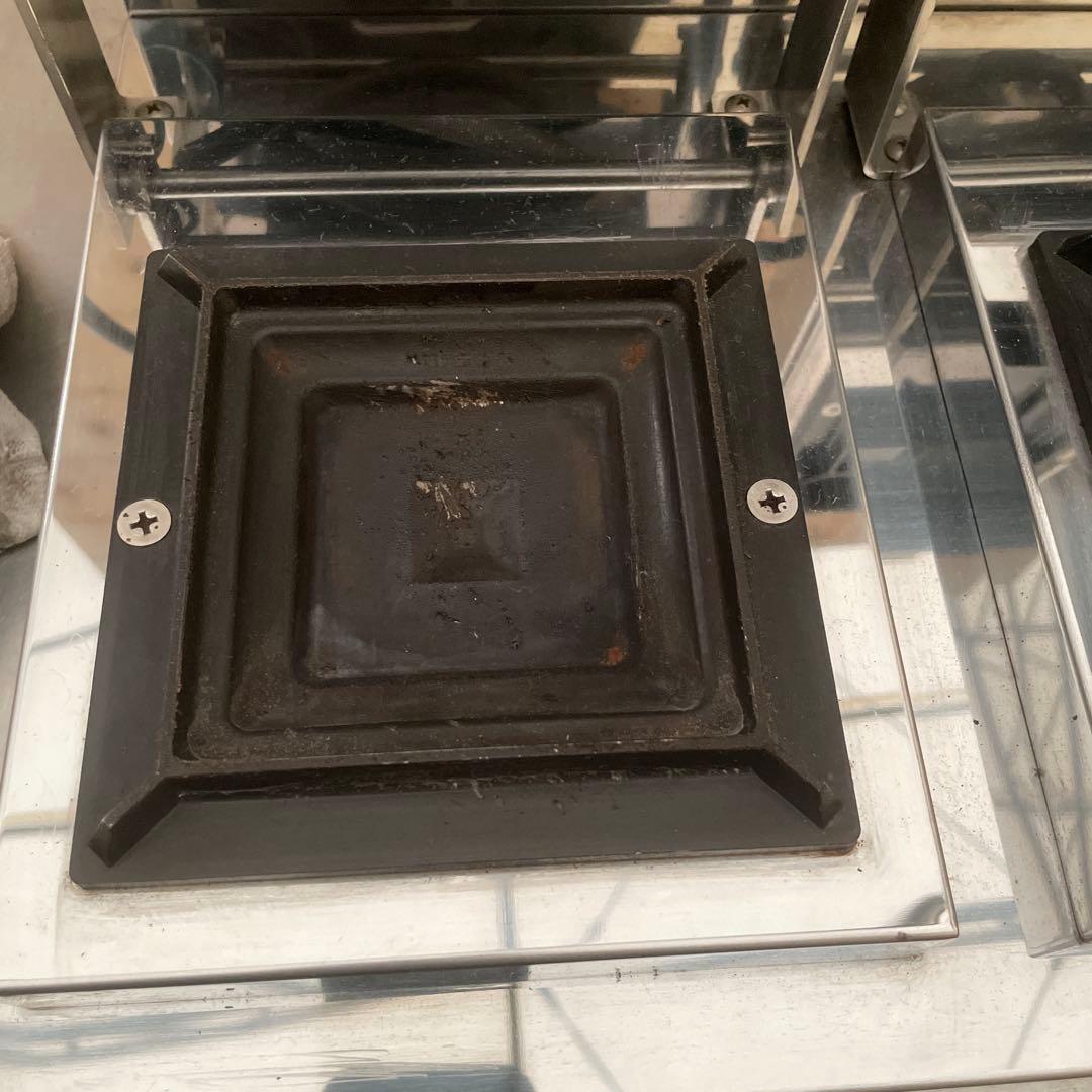 電気 ホットスナッカー ホットサンドメーカー 2連式 単相 100V