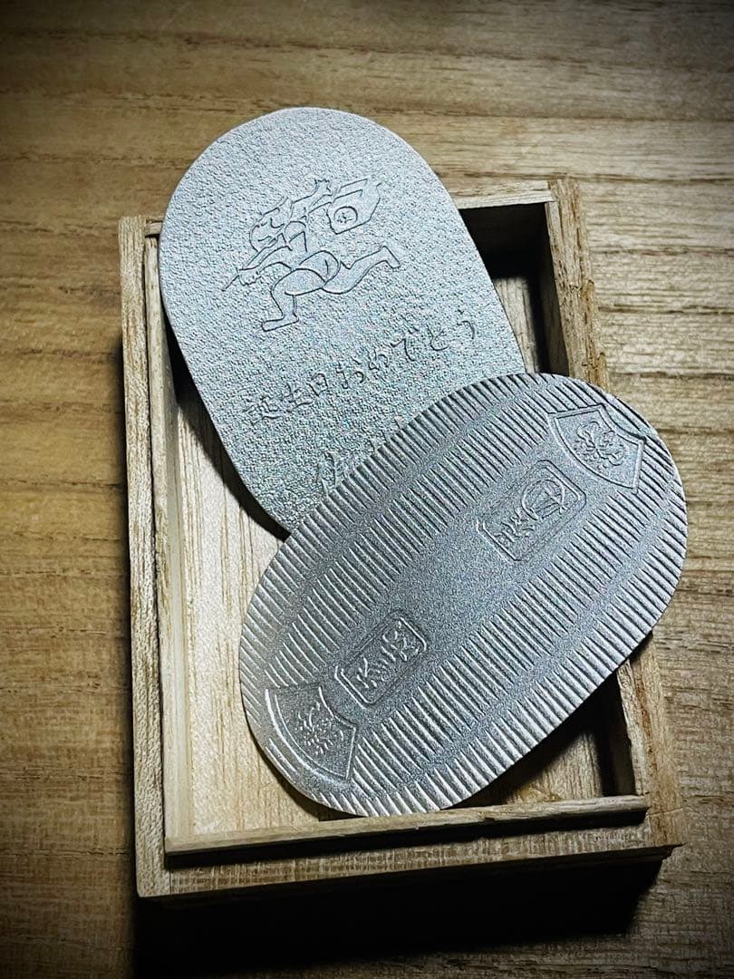 【美品】【純銀】　佐川急便　小判　【デザイン違い2枚セット】