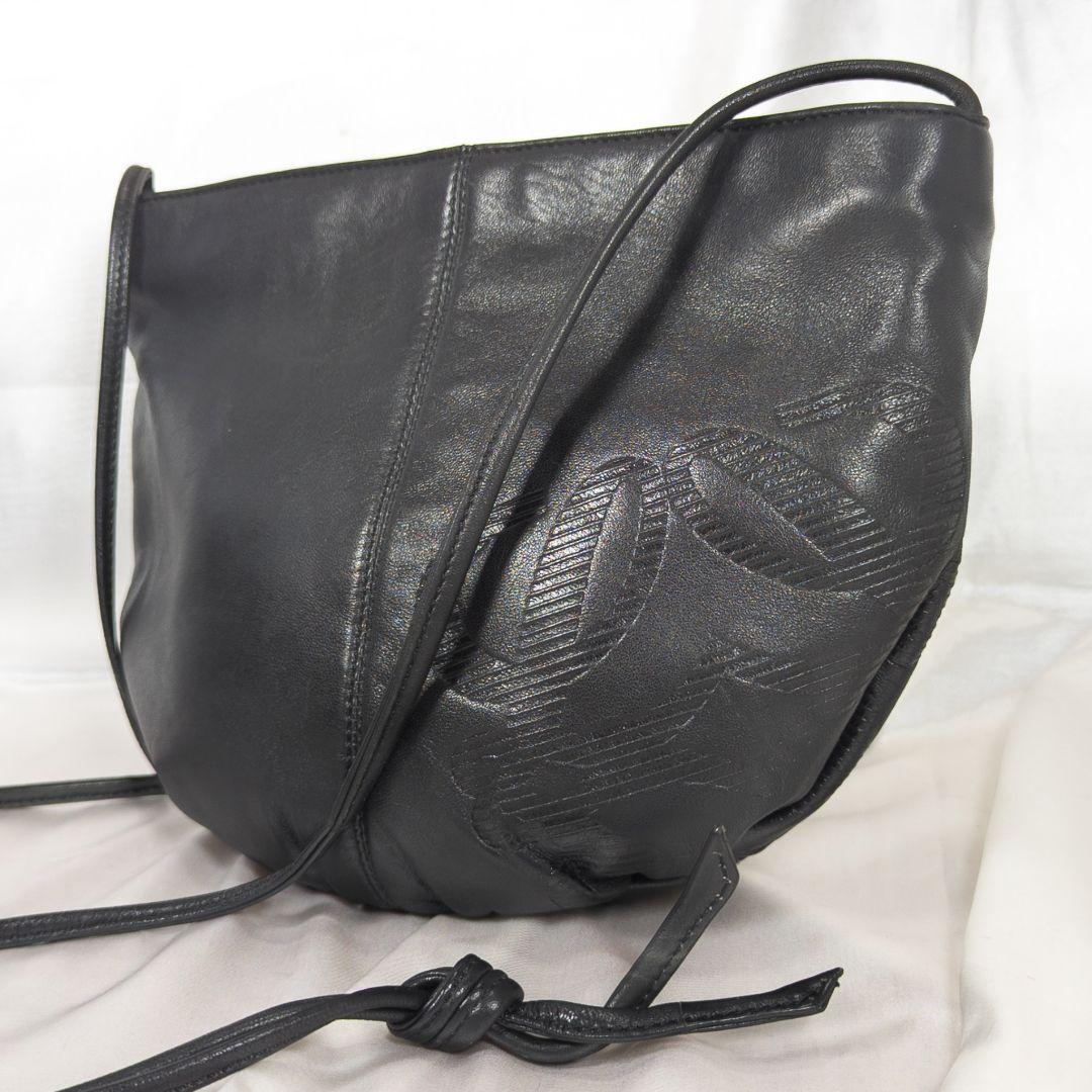 LOEWE ロエベ ナッパレザー ショルダーバッグ アナグラム