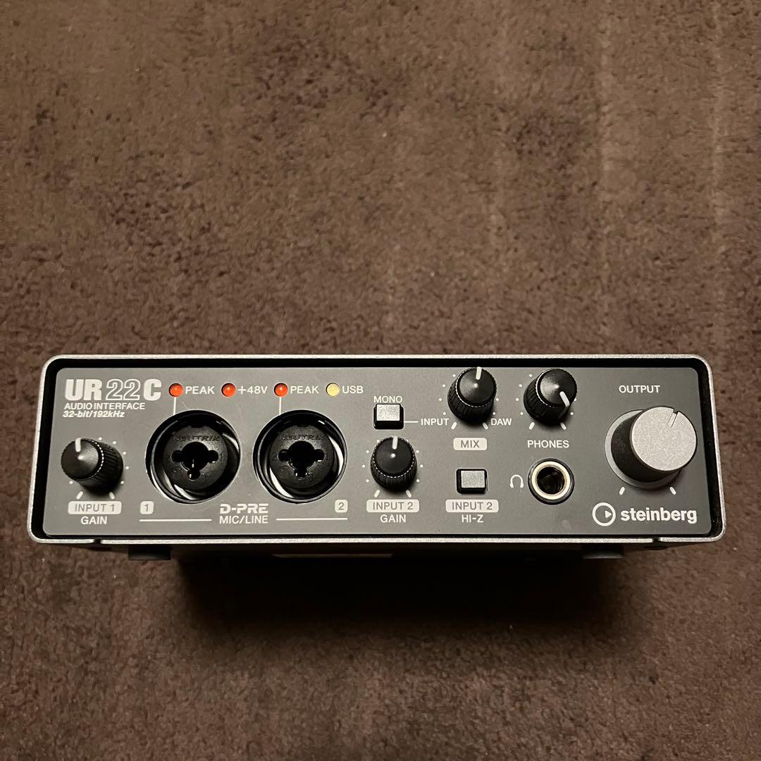 UR22C Steinberg オーディオインターフェース