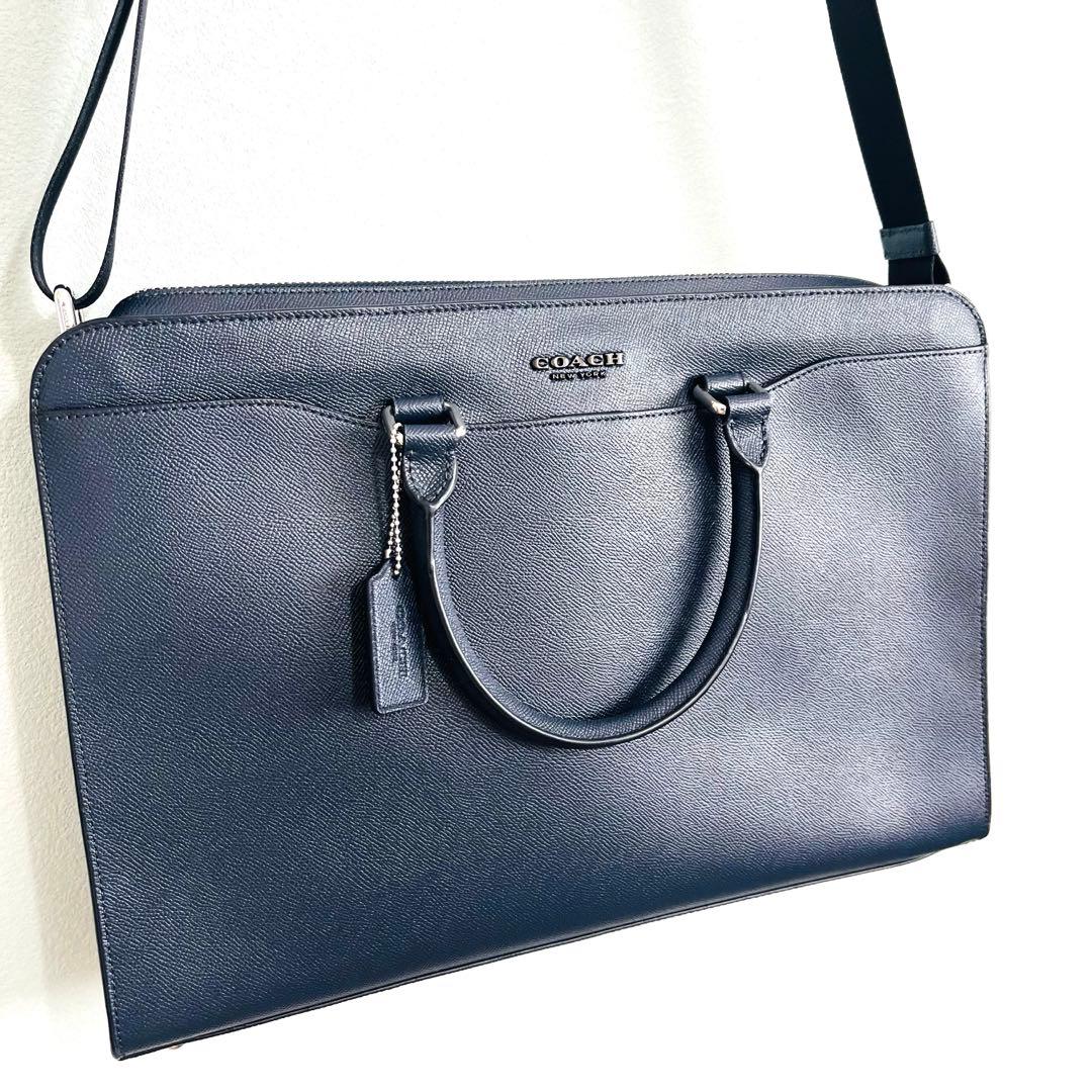 【極美品】COACH ビジネスバッグ ブリーフケース ショルダーバッグ 2way