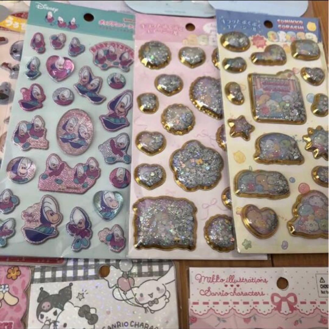 正規品⭐︎サンリオ　ちいかわ　ディズニー　ボンボンドロップ　平成女児シール交換