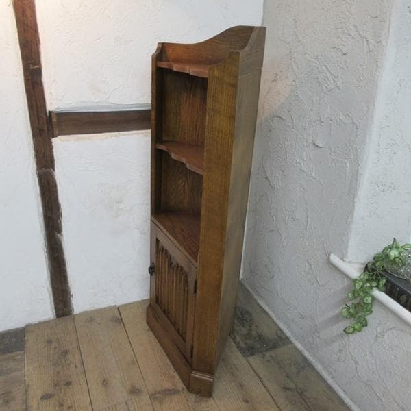 イギリス アンティーク 家具 コーナーキャビネット オープンラック 6081e