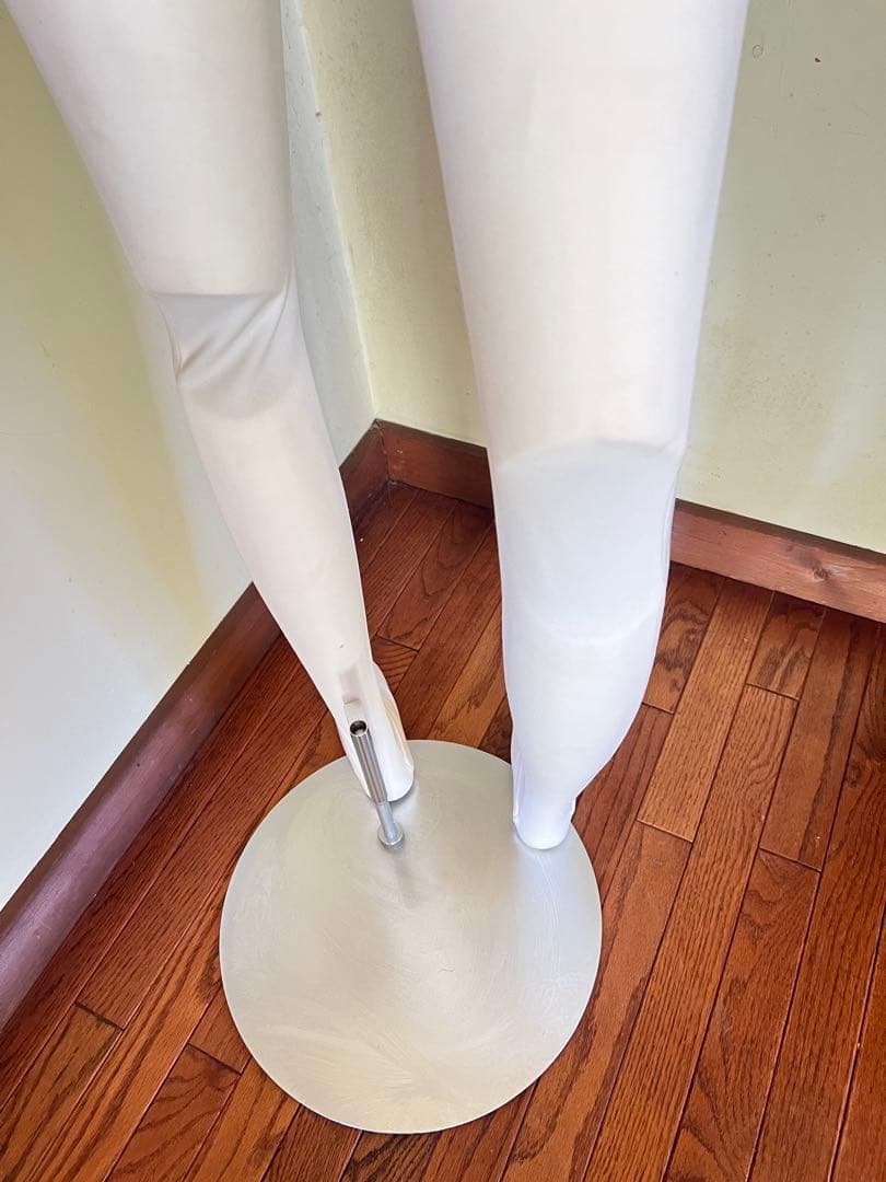 フレキシブルマネキン ハイウエストデザイン　ホワイト　レディース