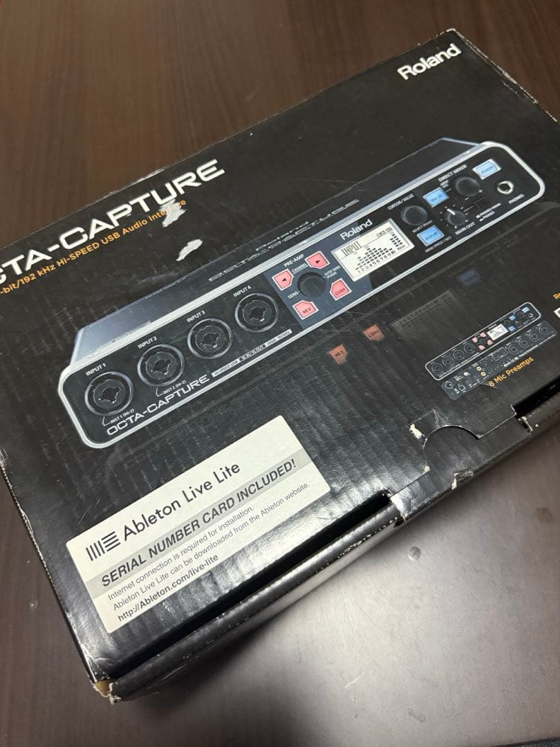 Roland OCTA-CAPTURE オーディオインターフェイス
