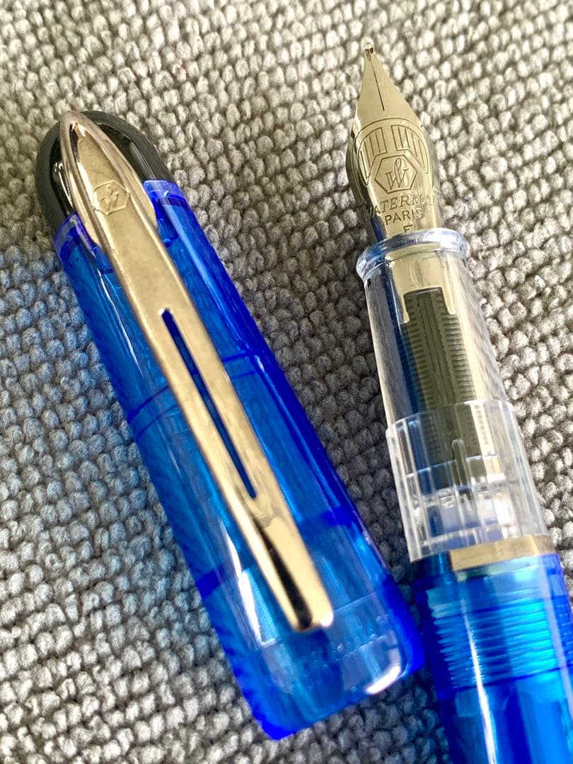【日本未発売】ウォーターマン　クルトゥール　万年筆＆ローラーボール　２本セット