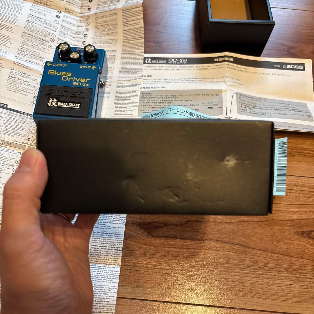 【美品・取説・箱付き・動作確認済】BOSS Blues D BD-2w