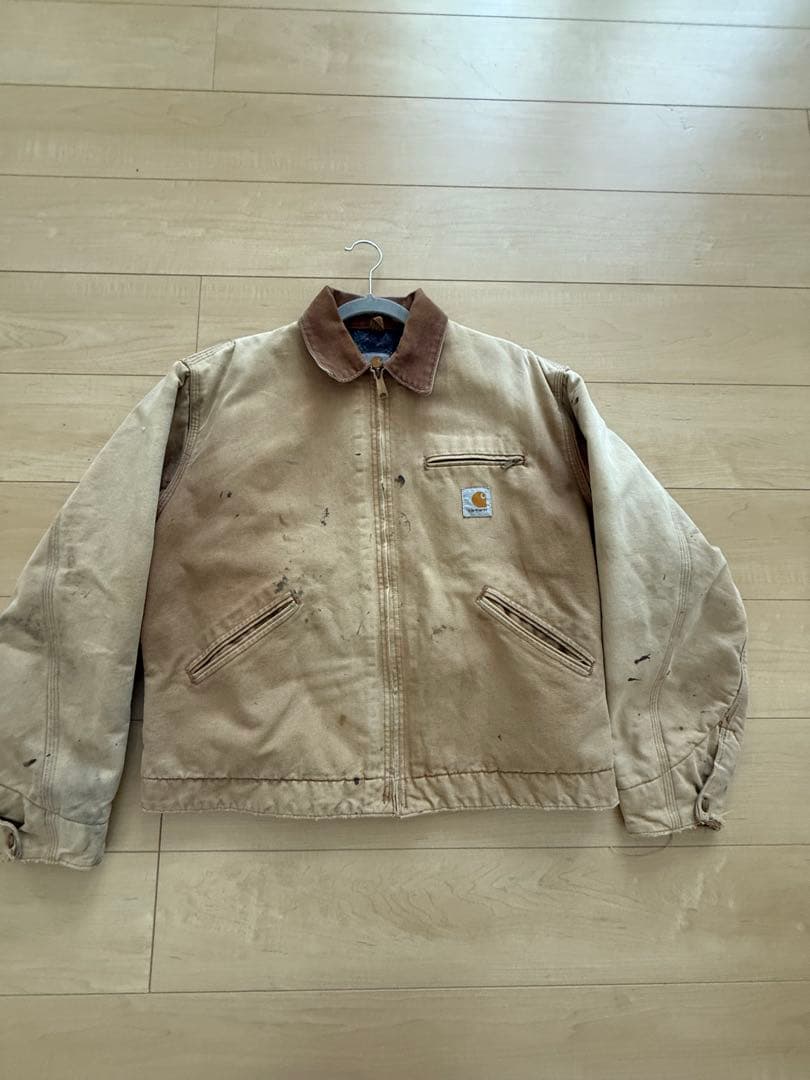 こ*ゃ様 90s Carhartt デトロイトジャケット　usa製