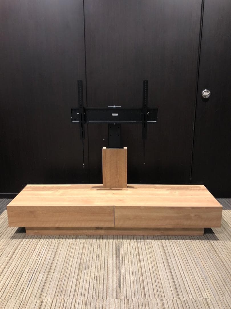 【かおる】【展示品・未使用品】テレビスタンド 壁掛けテレビ台 収納付き