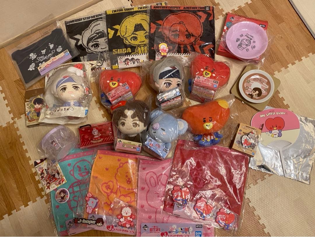 K-POPアイドル BTS ぬいぐるみ・グッズセット