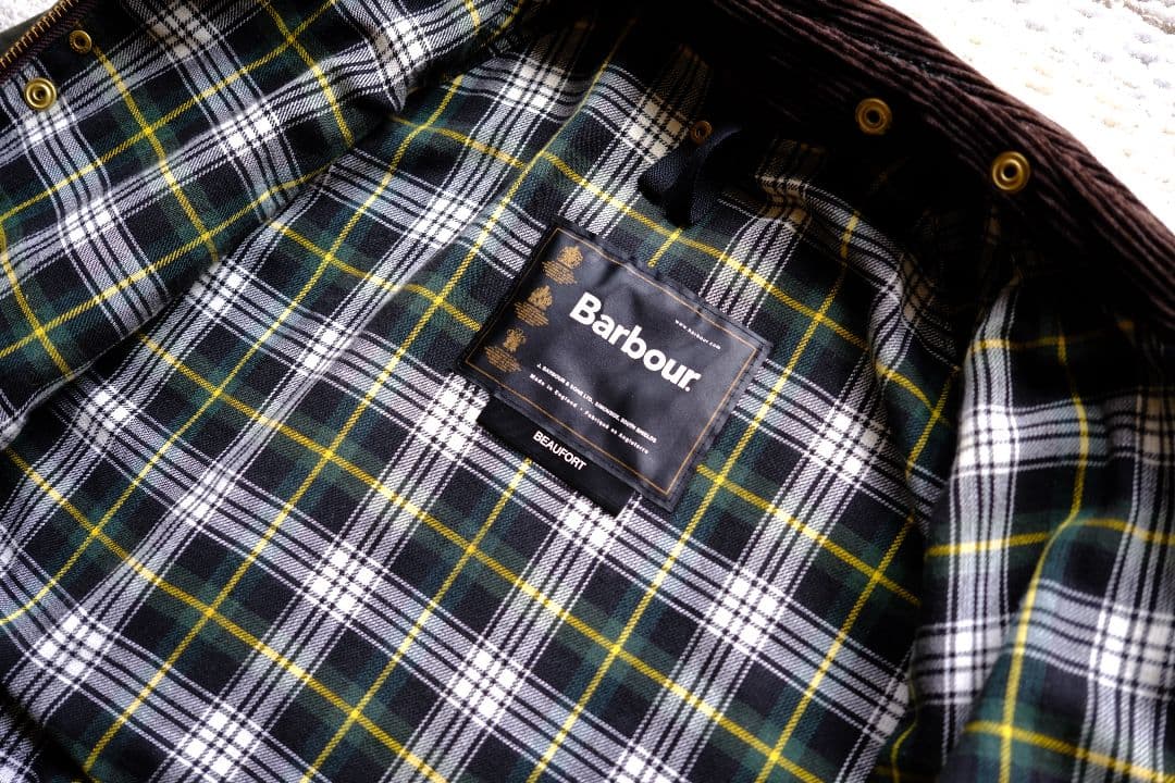 【美品】Barbourバブアー BEAUFORTビューフォート イギリス製 40