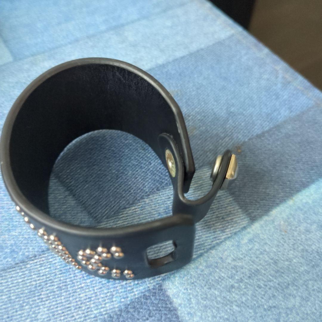 ヒステリックグラマー　ブレスレッド　スタッズ　レザー