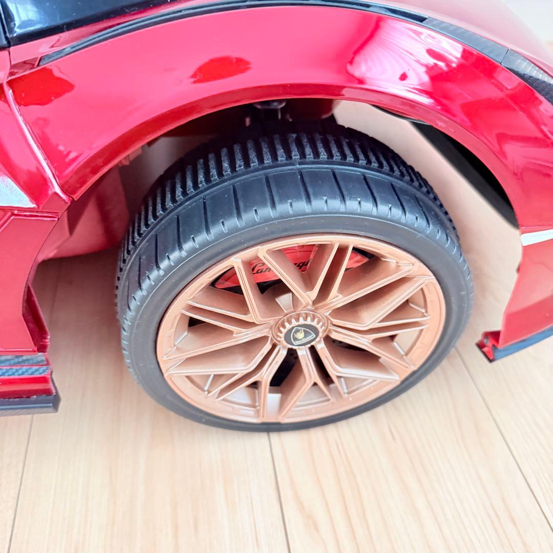【美品】Lamborghini SIANランボルギーニシアン電動乗用ラジコンカー