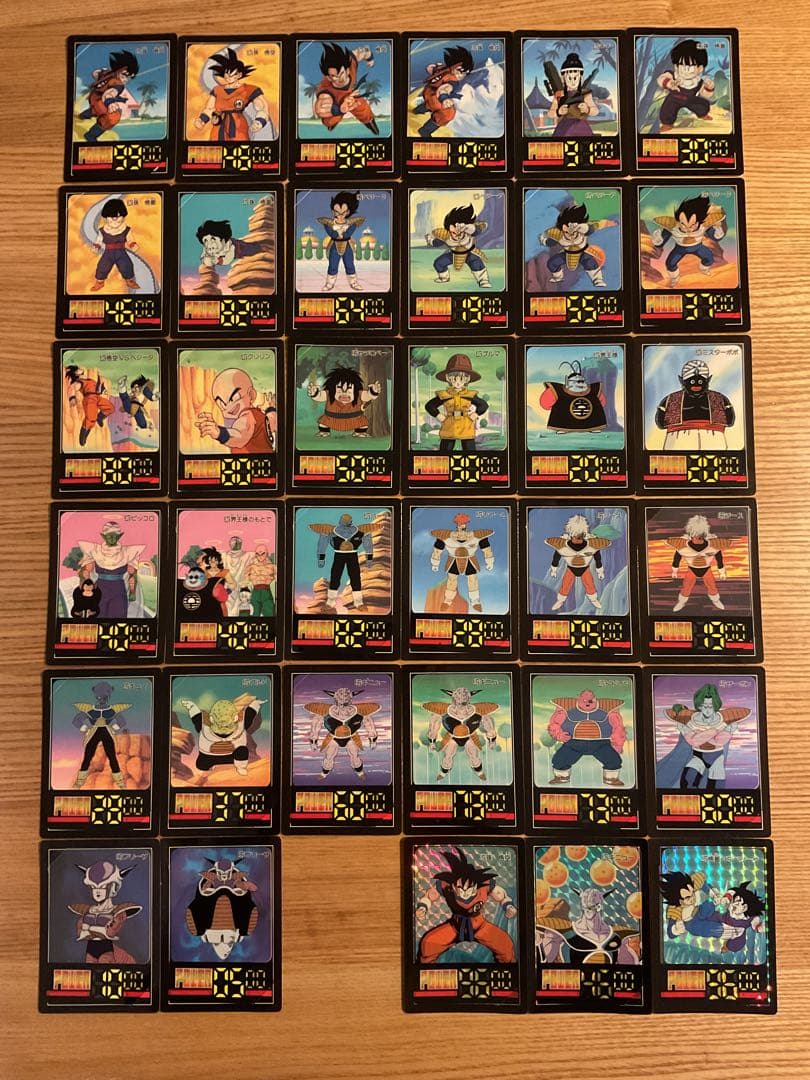アマダ　ドラゴンボール　セルカード　35枚