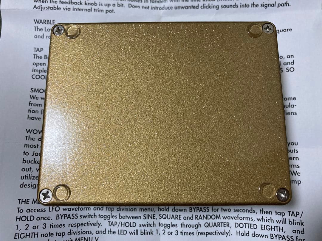 Benson Amps DELAY 限定カラー