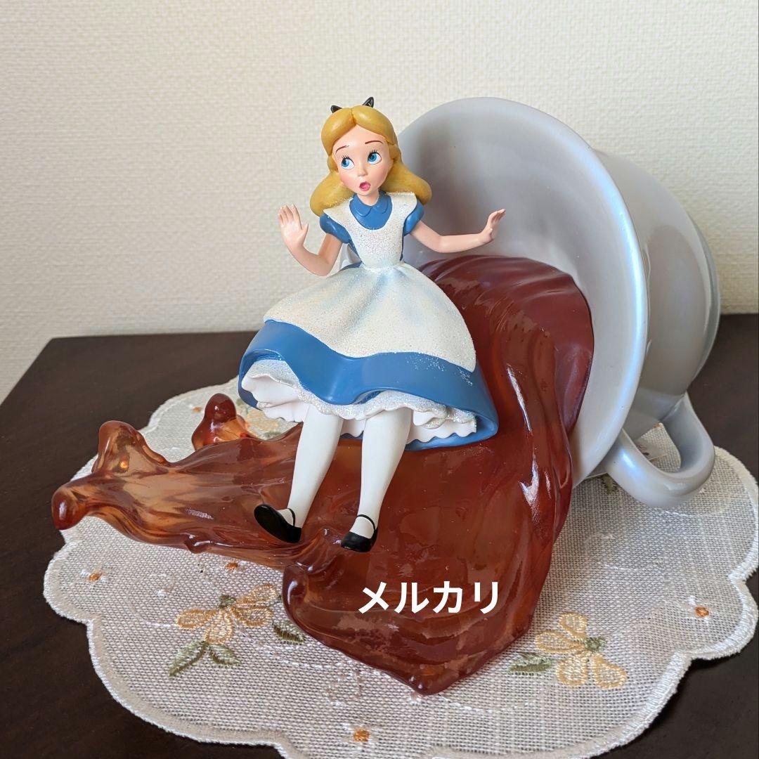 ディズニー100周年限定 アリス フィギュア エネスコ ディズニーショーケース