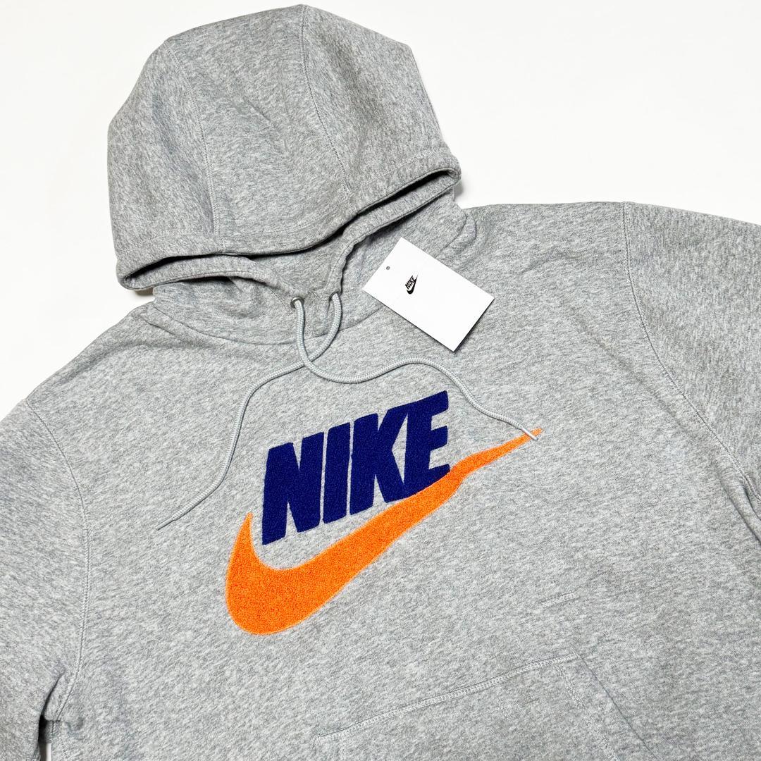 ■NIKE/ナイキ メンズプルオーバーパーカー グレーXL美品■
