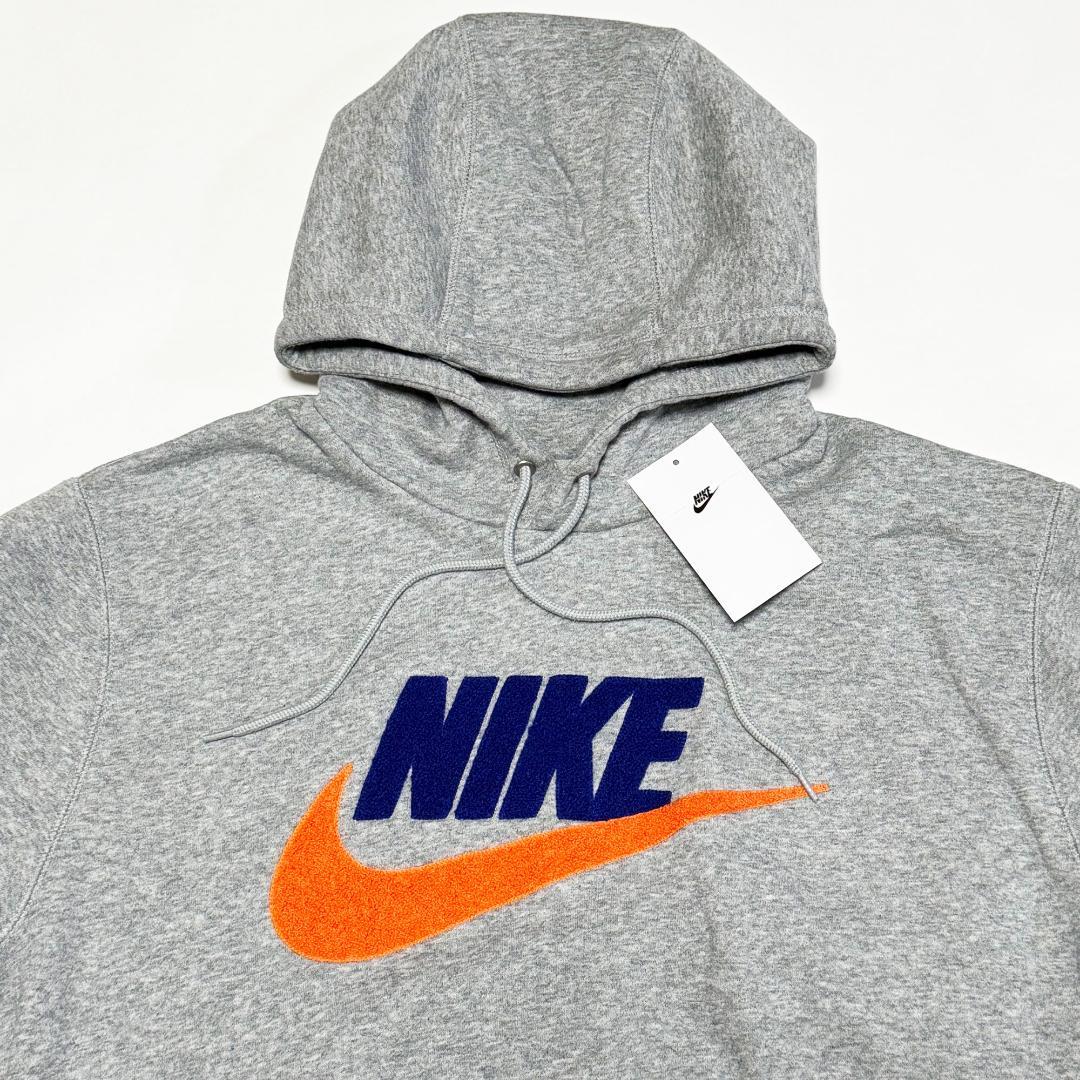 ■NIKE/ナイキ メンズプルオーバーパーカー グレーXL美品■