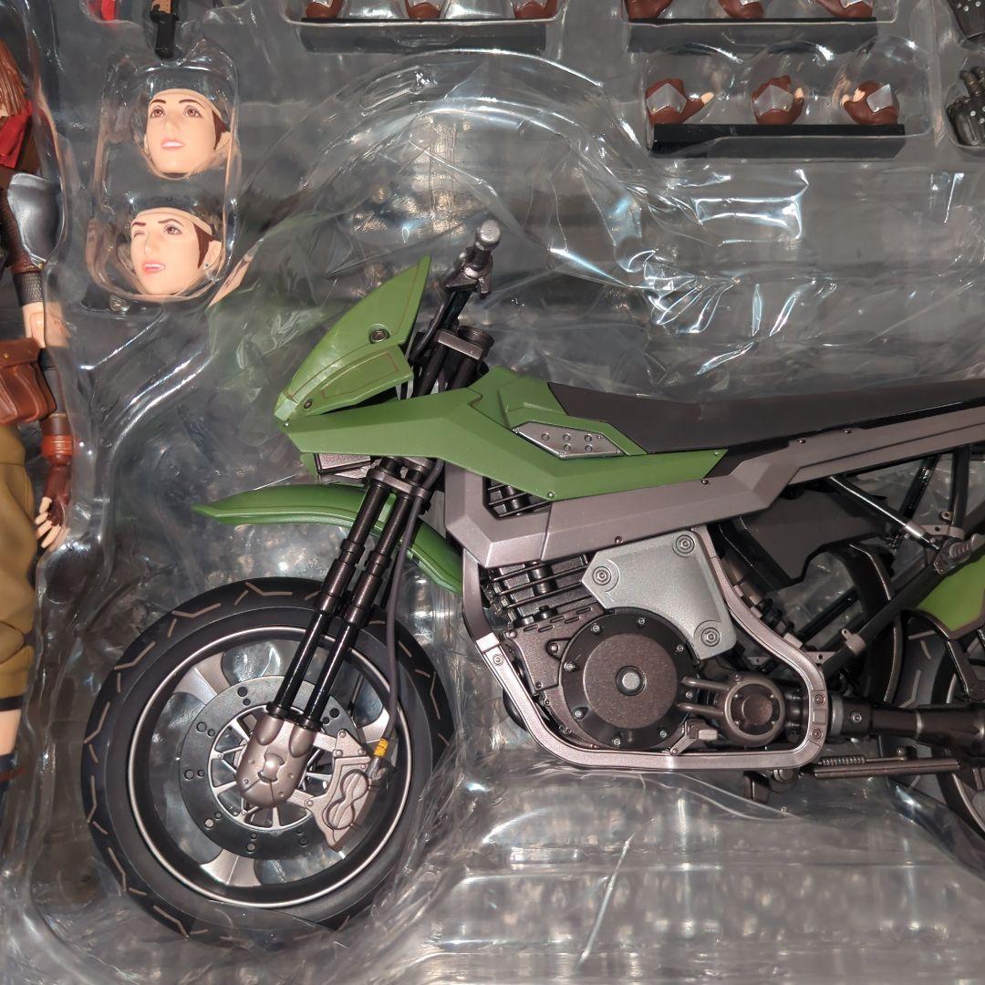 【希少】プレイアーツ改 ジェシー クラウド&バイクSET アクションフィギュア