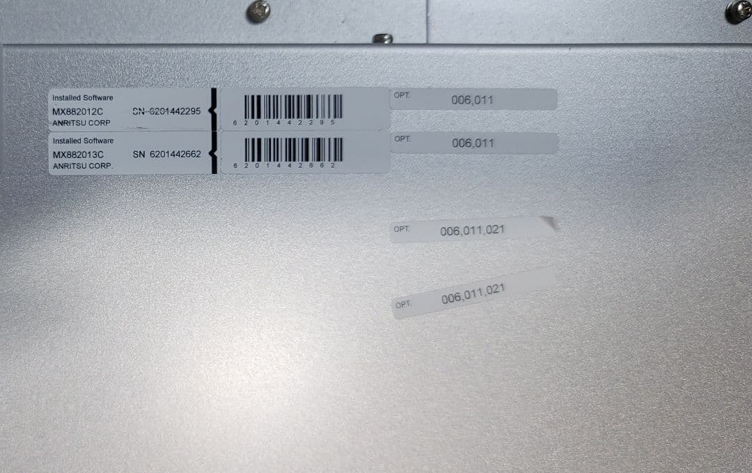 その他 MT8820C RadioCommunicationAnalyzer 3.8G