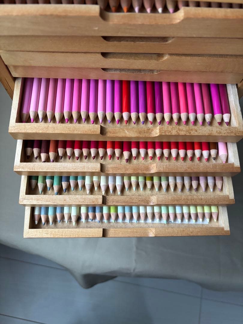 フェリシモ　500色　色鉛筆