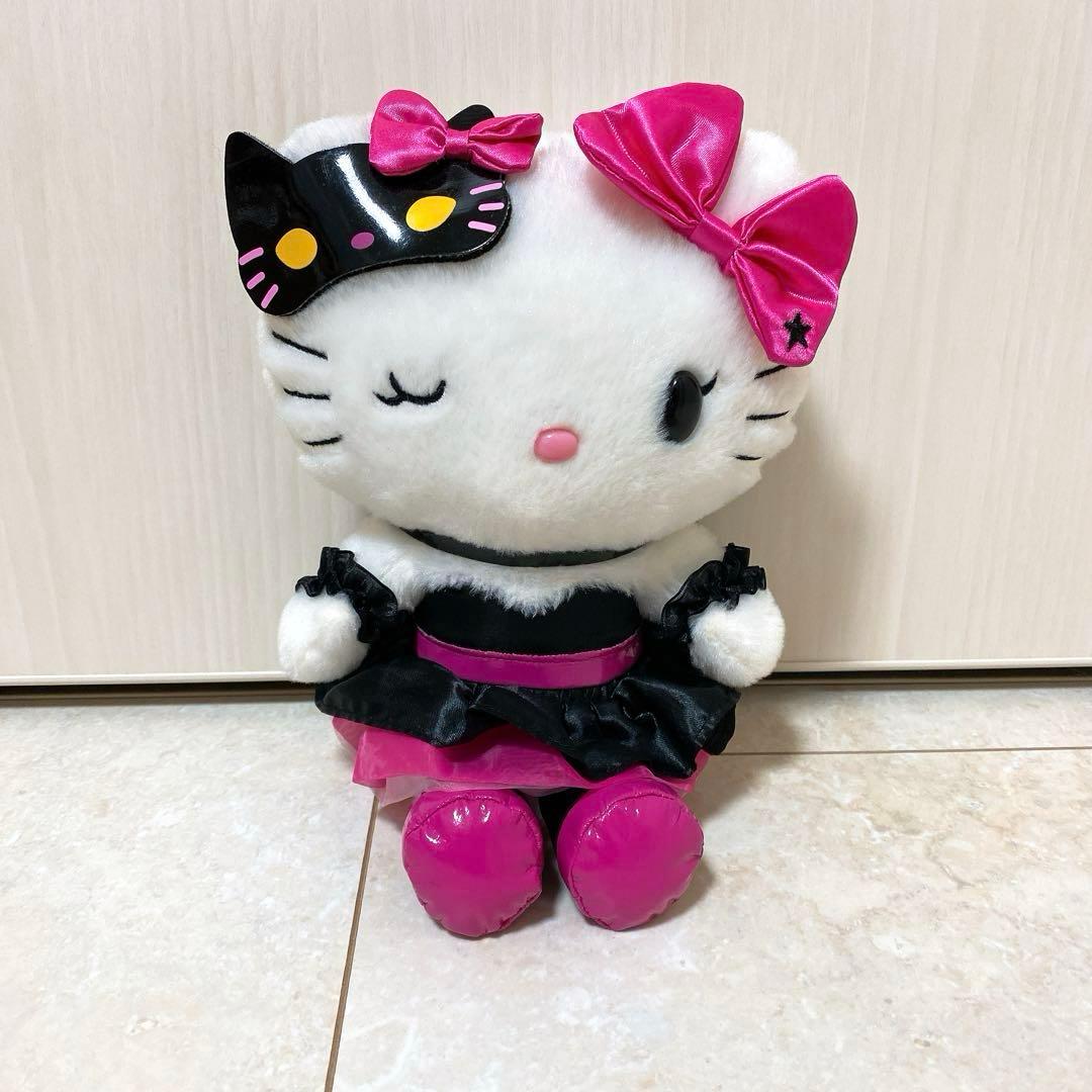 USJ ハロウィン キティ ぬいぐるみ 黒猫 マスコット ハローキティ レア