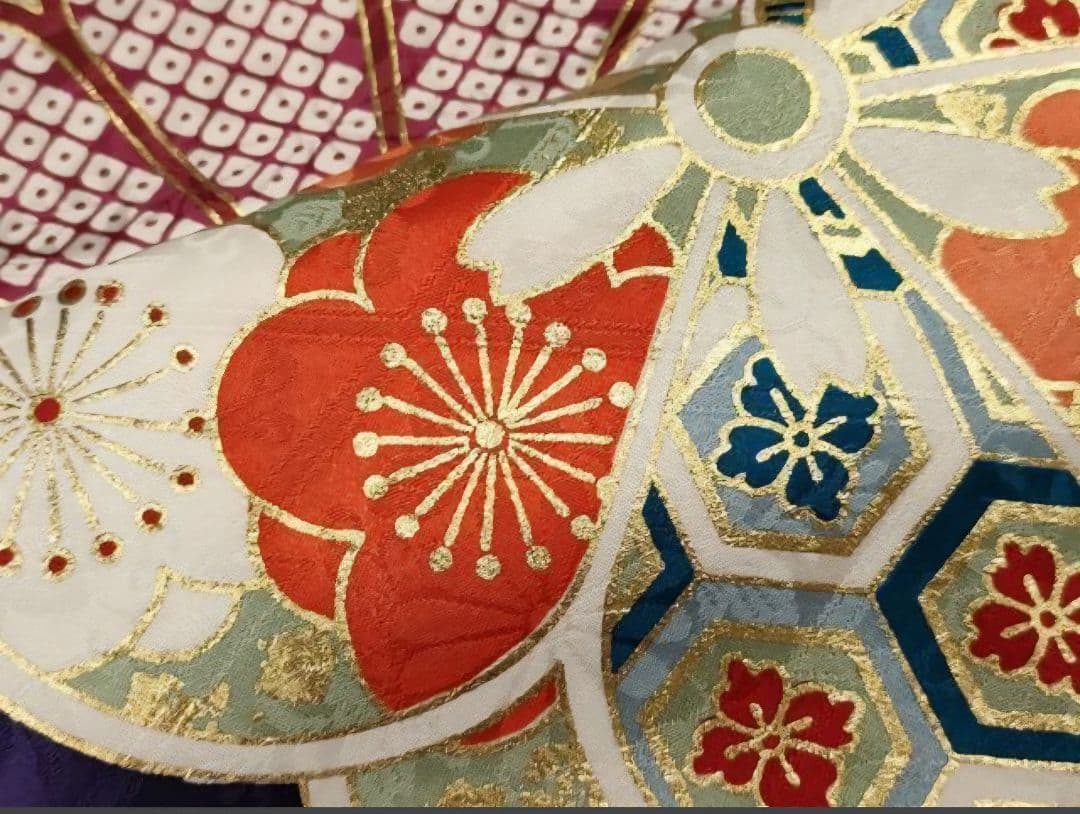 豪華振り袖・仮絵羽・未使用