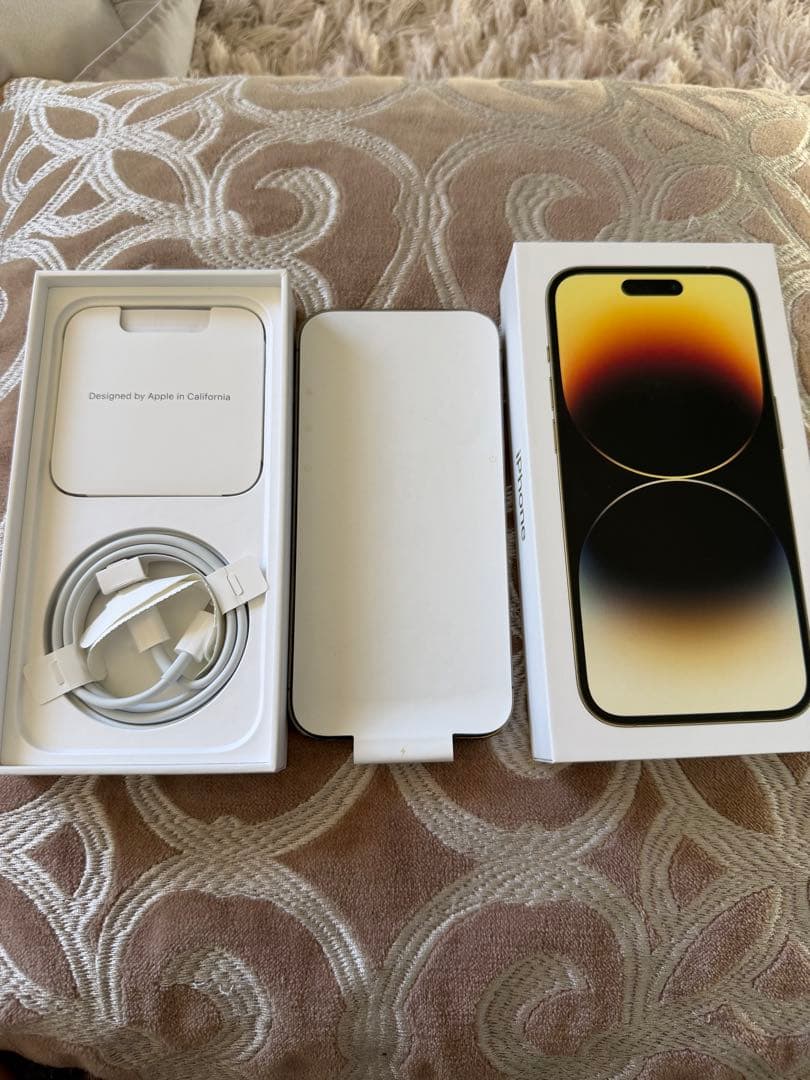 iPhone 14 Pro 512GB Gold 香港/マカオ版 無音カメラ