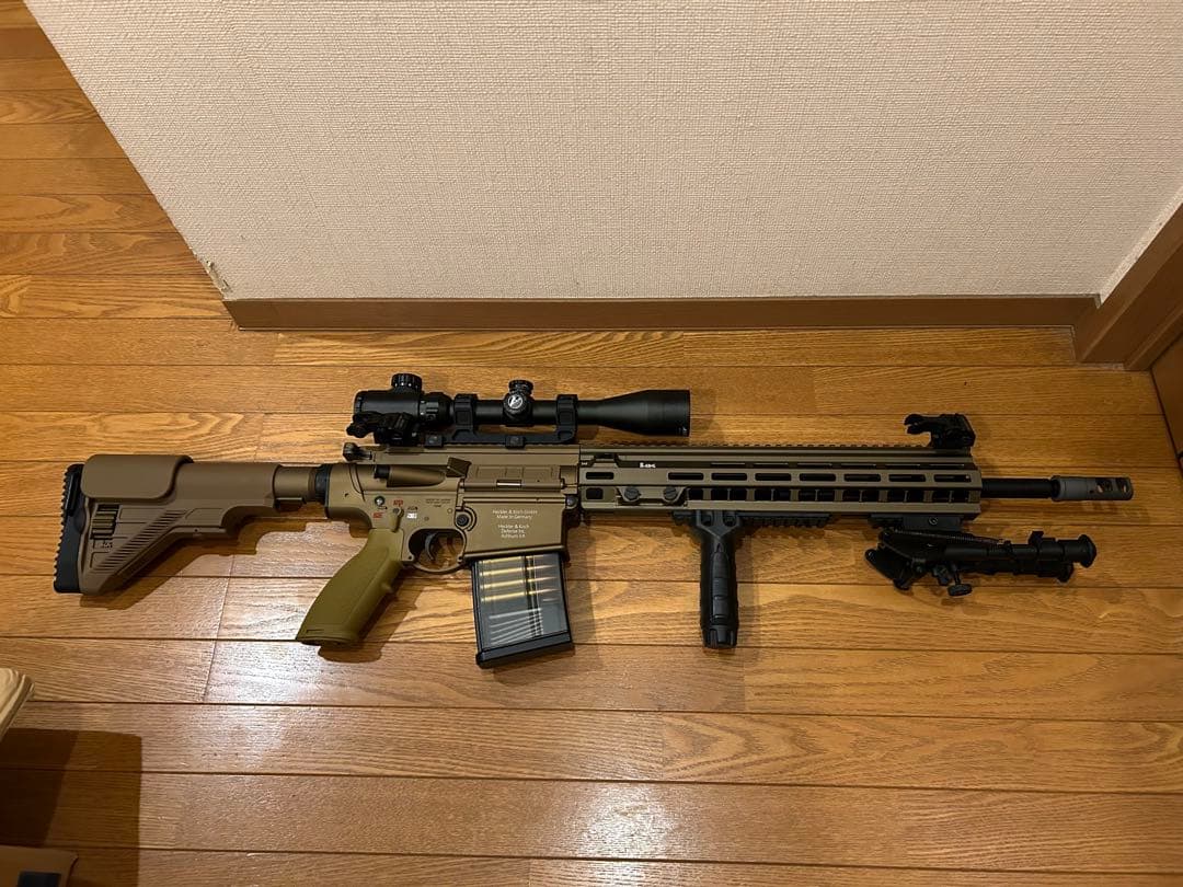 東京マルイ製次世代HK417 M110 A1 タイプトイガン FDAスコープ付き