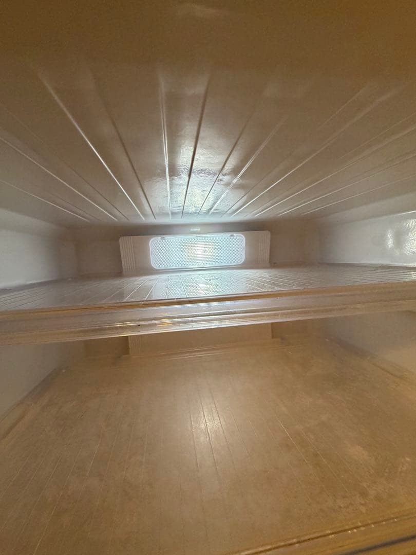 冷蔵庫　シルバー 引き出し式