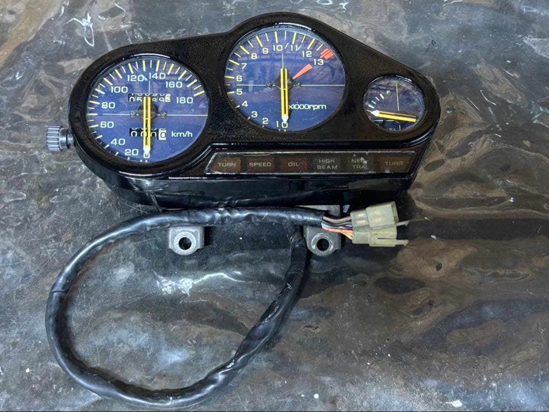 cbr400f 実働メーター