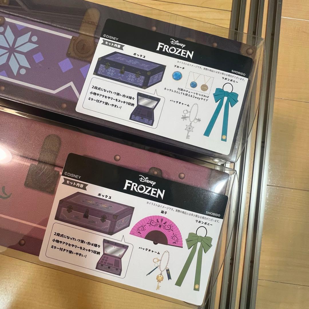 しまむら ちはるコラボ プリンセス アナ雪＆エルサ ジュエリーボックス5点セット