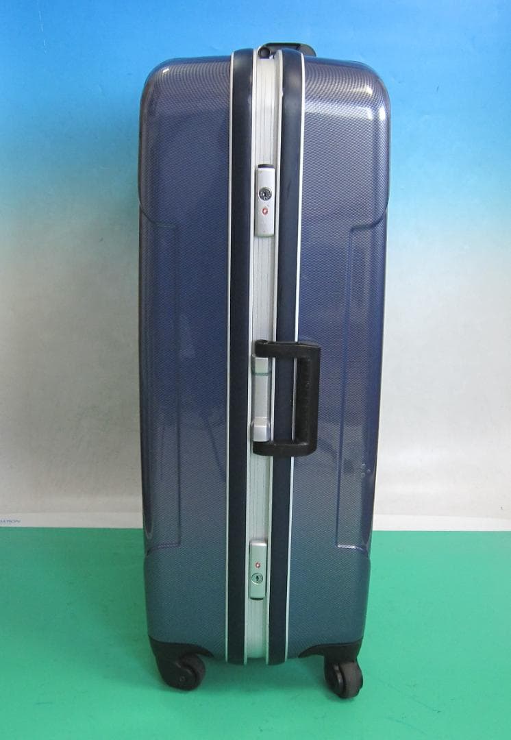 非売品日本代表支給オリンピックロゴ付き大型ネイビーキャリーケース鍵付き