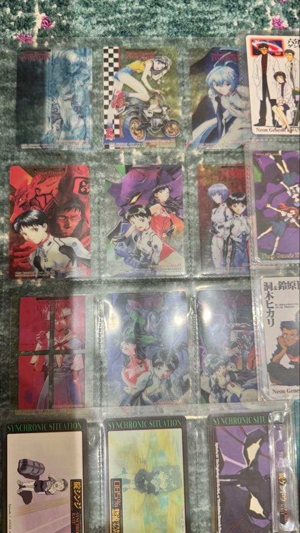 新世紀エヴァンゲリオン 99枚フルコンプセット　天田印刷　アマダカード