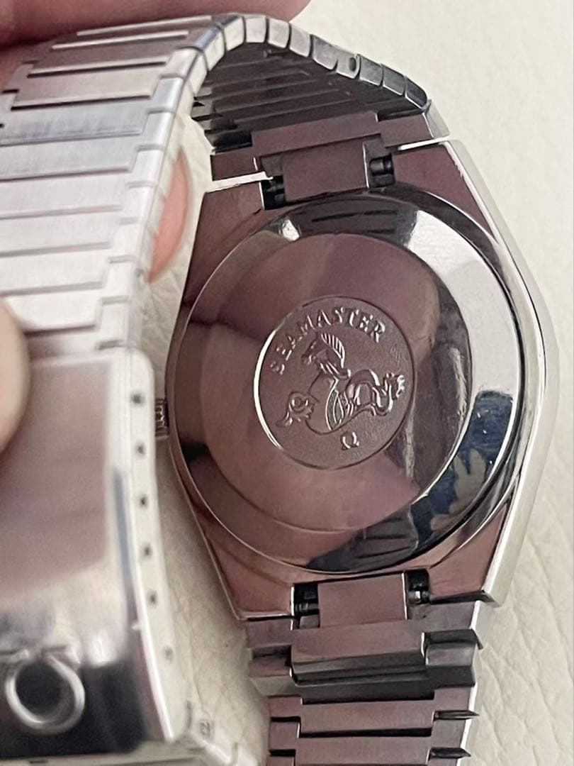 Omega オメガseamasterシーマスター自動巻きシルバー　OH済み