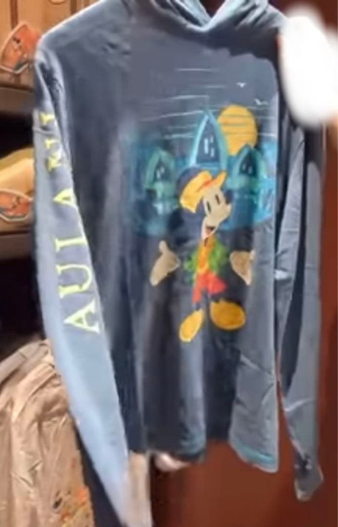 アウラニ　限定　パーカー　ハワイ　ディズニー　ホノルル　ミッキー　ミニー　レア