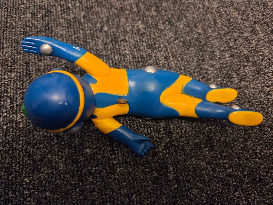 ★レア★一点物 当時物 昭和 レトロ ソフビ フィギュア ヒーロー