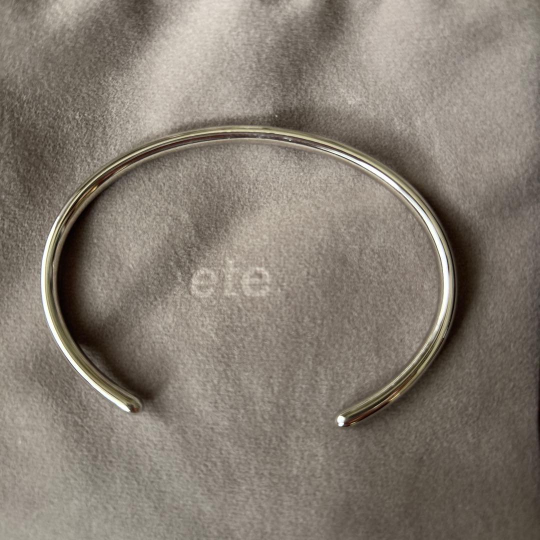 ete シルバーバングル