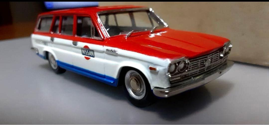 アンチモニー　コレクション　セドリック　バン　日産　サービスカー　1/43
