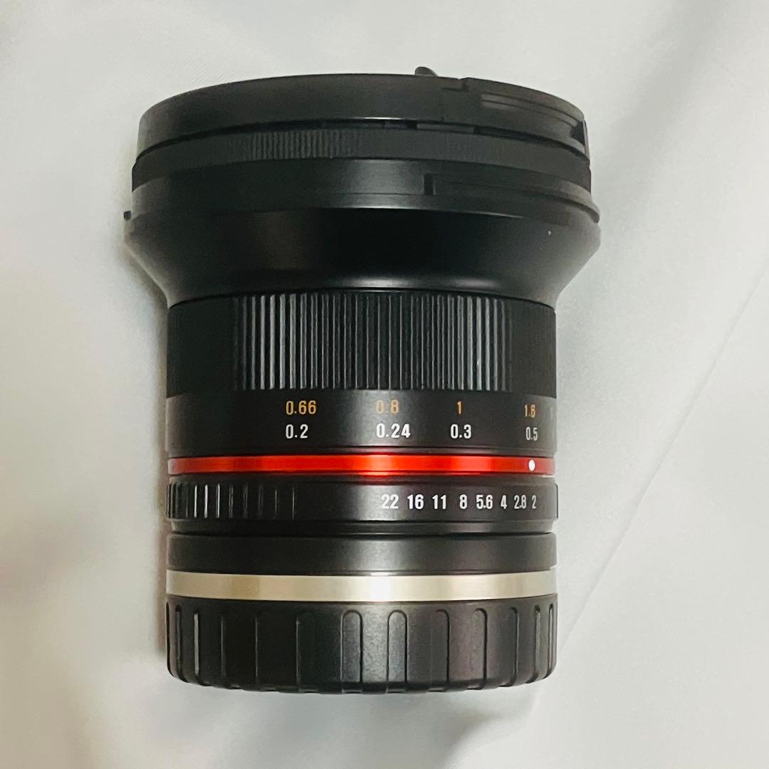 SAMYANG F2.0 12mm NCS CS canon Mマウント