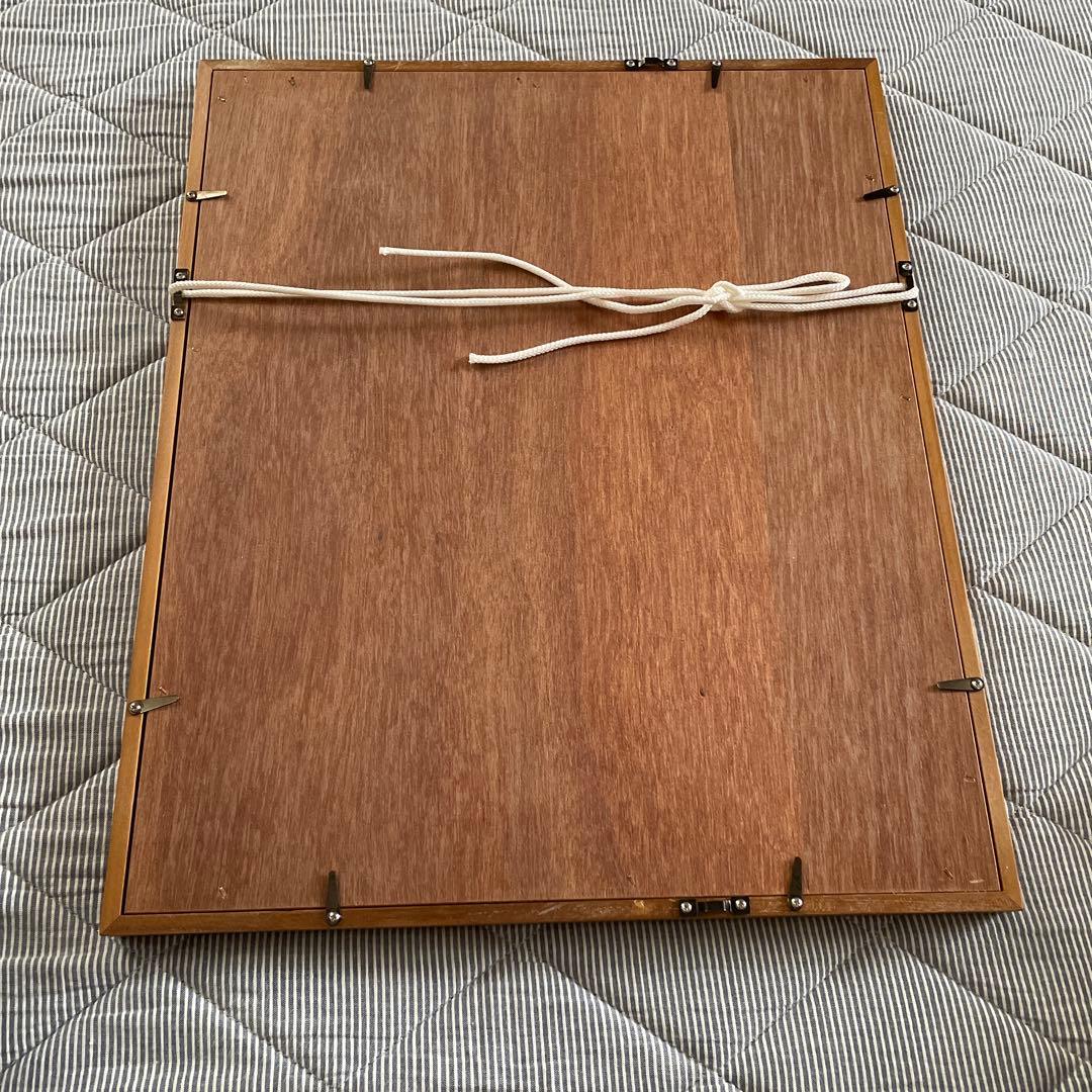 額縁　ピーターラビット刺繍