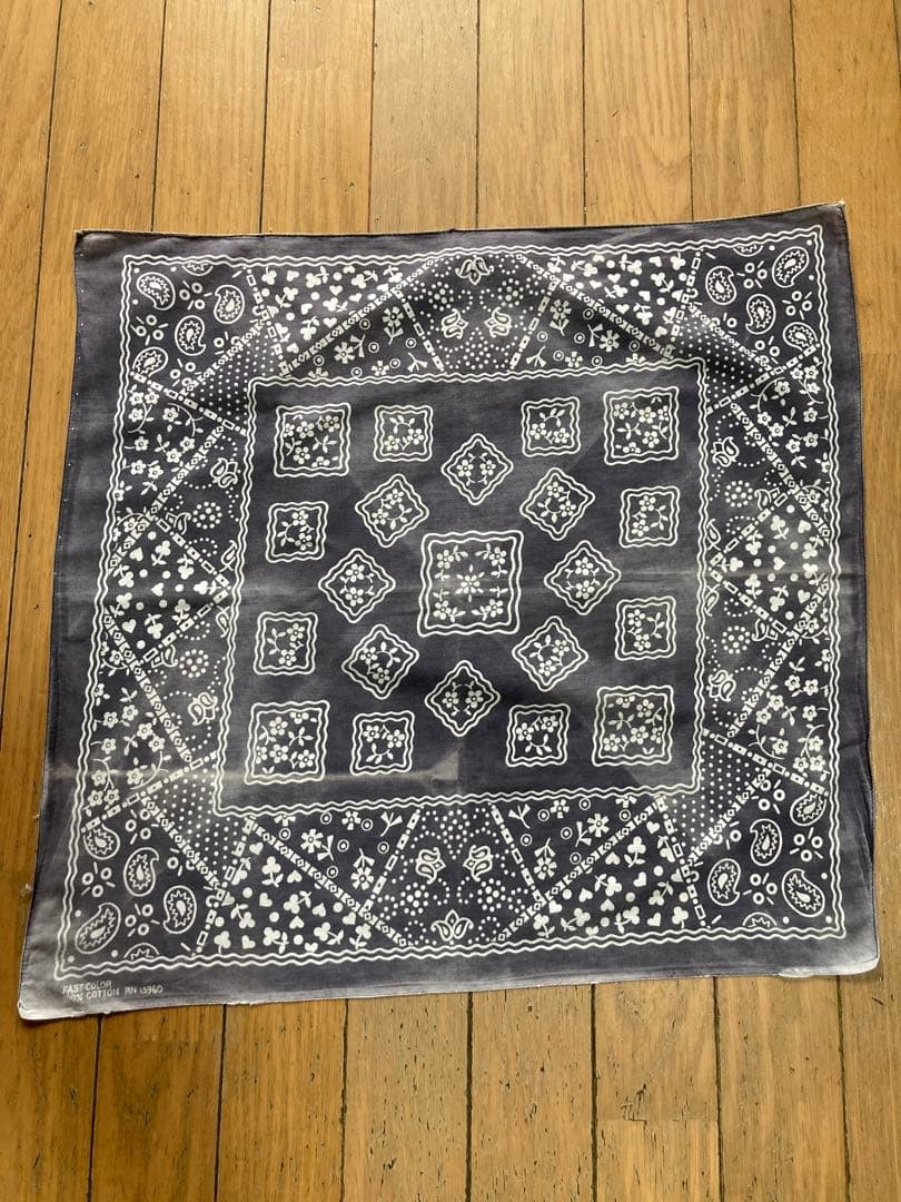 クッキー　バンダナ　フェード