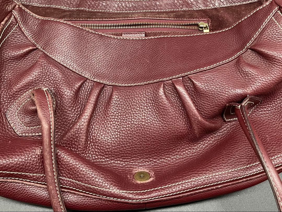 ★CELINE セリーヌ レザーハンドバッグ