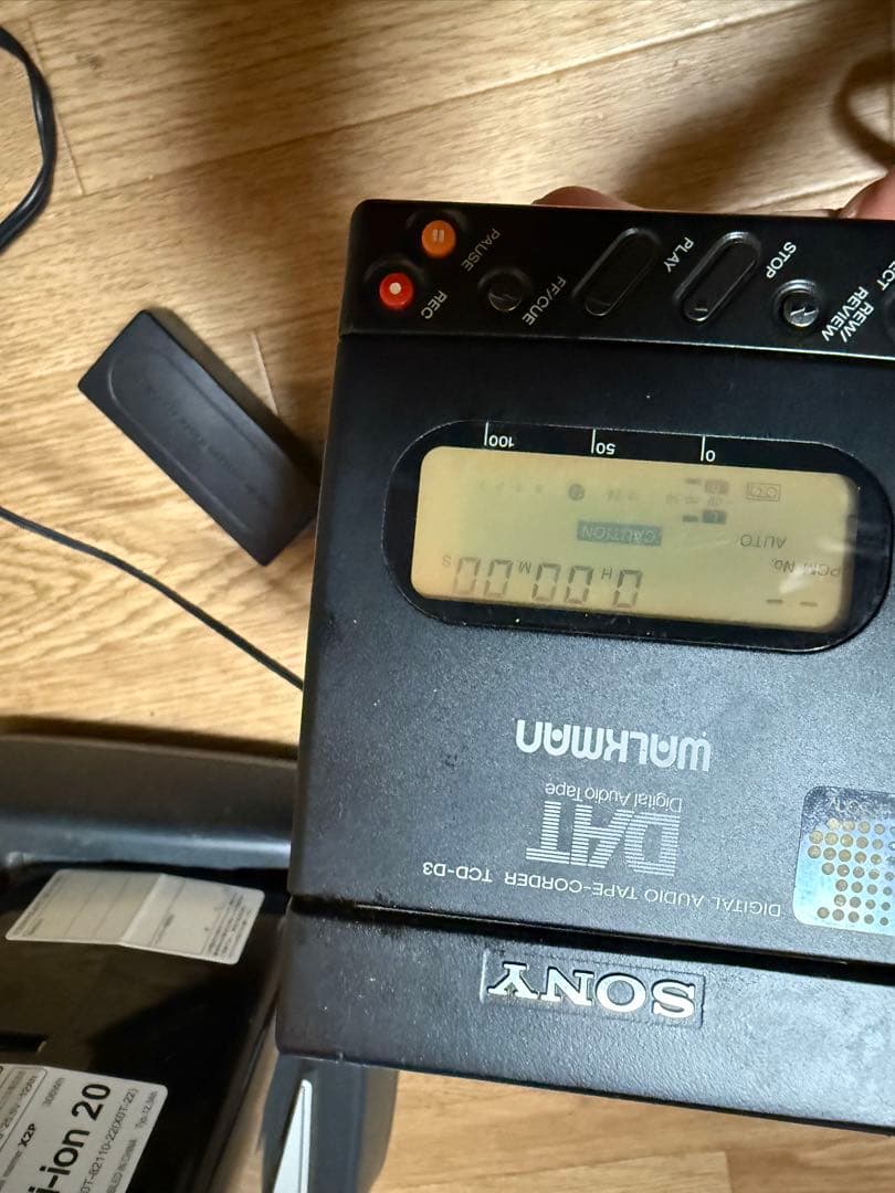 ポータブルプレーヤー SONY Audio Tape-Corder TCD-D3