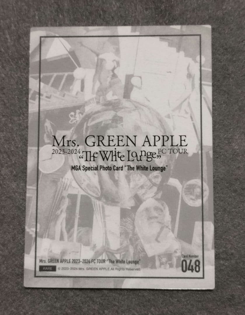 P*様 Mrs.GREENAPPLEホワンジ大森元貴フォトカード048