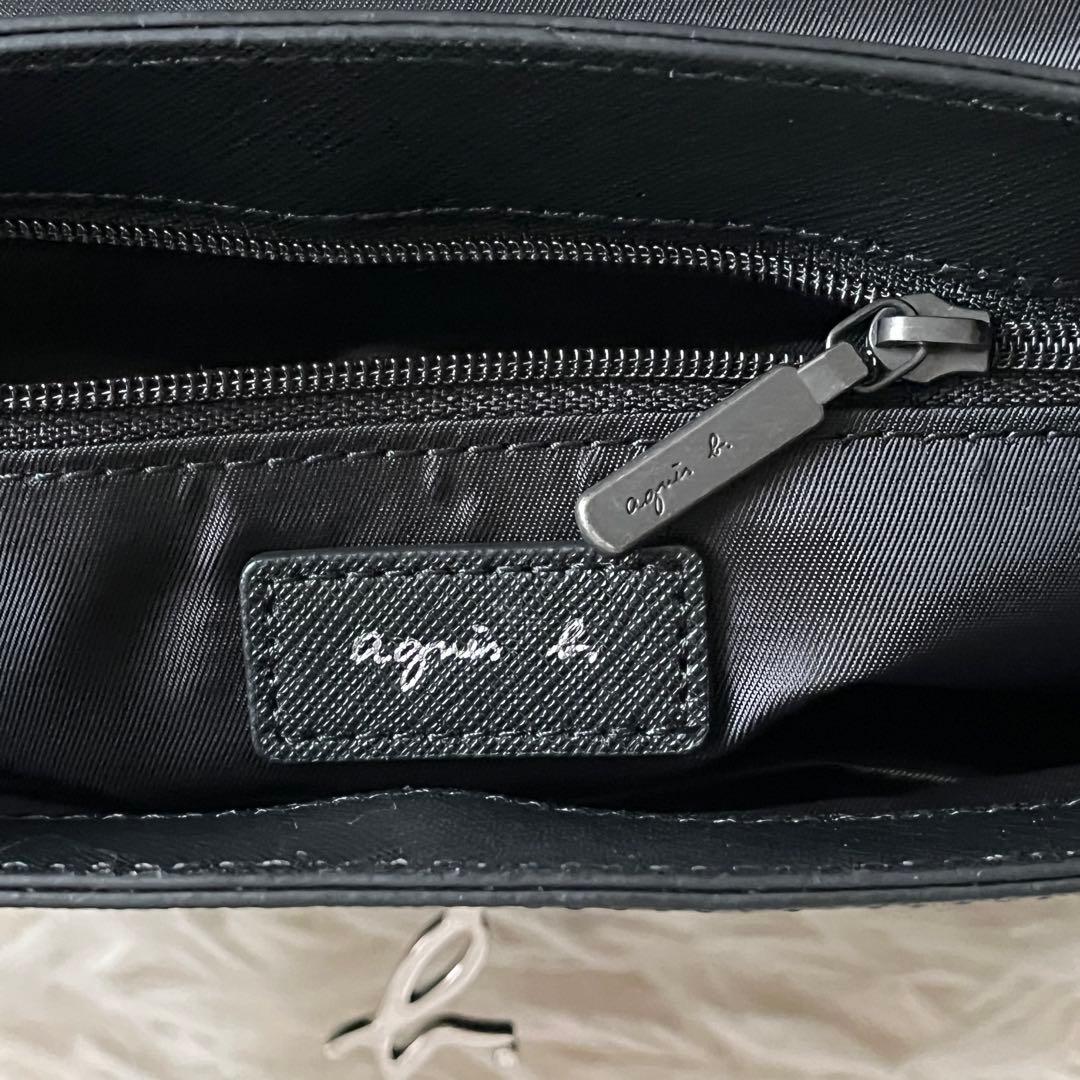 未使用級✨アニエスベー 2Wayハンドバッグ サフィアーノレザー